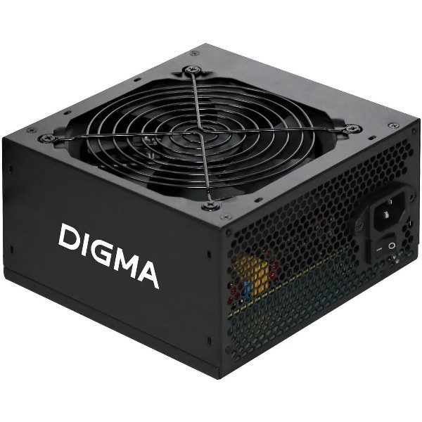 Блок питания Digma DPSU-500W-WH 500 Вт, Ret, черный,