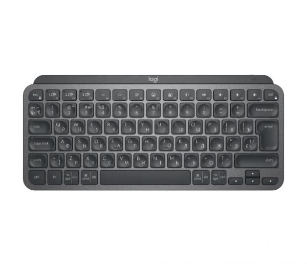 Клавиатура беспроводная Logitech MX Keys Mini беспроводная, беспроводная, серебристый, 920-010499