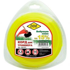Леска для садовых триммеров DDE 644-672 (1,3 мм, 15 м, круг)
