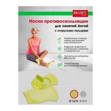 Носки для йоги Bradex SF 0276 35-41 желтый