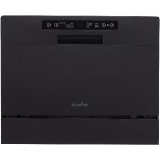 Посудомоечная машина Simfer DBB6602 компактная, черный